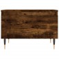 vidaXL Tavolini Salotto 2pz Rovere Fumo 50x46x35 cm Legno Multistrato