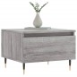 vidaXL Tavolini Salotto 2pz Grigio Sonoma 50x46x35cm Legno Multistrato