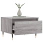 vidaXL Tavolini Salotto 2pz Grigio Sonoma 50x46x35cm Legno Multistrato