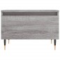 vidaXL Tavolini Salotto 2pz Grigio Sonoma 50x46x35cm Legno Multistrato