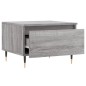 vidaXL Tavolini Salotto 2pz Grigio Sonoma 50x46x35cm Legno Multistrato