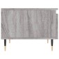 vidaXL Tavolini Salotto 2pz Grigio Sonoma 50x46x35cm Legno Multistrato
