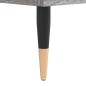 vidaXL Tavolini Salotto 2pz Grigio Sonoma 50x46x35cm Legno Multistrato