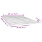 vidaXL Reti a Doghe con 48 Doghe 2 pz 90x200 cm