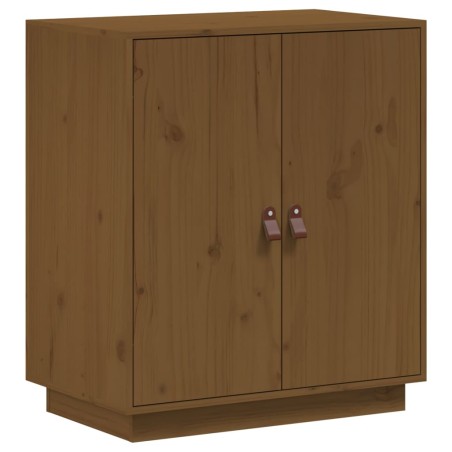 Credenza Miele 65,5x40x75 cm in Legno Massello di Pino