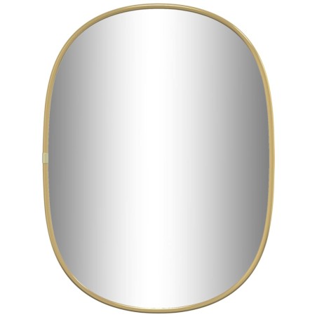 vidaXL Specchio da Parete Dorato 40x30 cm