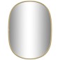 vidaXL Specchio da Parete Dorato 40x30 cm