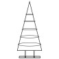 vidaXL Albero di Natale Decorativo in Metallo Nero 90 cm vidaXL Albero di Natale Decorativo in Metallo Nero 90 cm