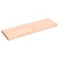 vidaXL Piano per Tavolo 120x40x6 cm in Rovere Non Trattato Bordi Vivi vidaXL Piano per Tavolo 120x40x6 cm in Rovere Non Trattato Bordi Vivi