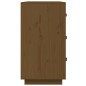 Credenza Miele 80x40x75 cm in Legno Massello di Pino Credenza Miele 80x40x75 cm in Legno Massello di Pino