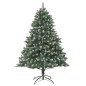 Albero di Natale Artificiale con Base 240 cm PVC Albero di Natale Artificiale con Base 240 cm PVC