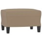 vidaXL Set di Divani 4 pz con Cuscini Cappuccino in Similpelle vidaXL Set di Divani 4 pz con Cuscini Cappuccino in Similpelle