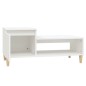 Tavolino da Salotto Bianco 100x50x45 cm in Legno Multistrato Tavolino da Salotto Bianco 100x50x45 cm in Legno Multistrato