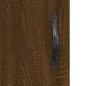 vidaXL Credenza Rovere Marrone 69,5x34x180 cm in Legno Multistrato vidaXL Credenza Rovere Marrone 69,5x34x180 cm in Legno Multistrato