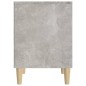 Comodino Grigio Cemento 40x35x50 cm