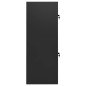 vidaXL Armadietto per Sella Antracite 53x53x140 cm in Acciaio vidaXL Armadietto per Sella Antracite 53x53x140 cm in Acciaio