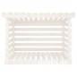 Portalegna Bianco 108x73x79 cm in Legno Massello di Pino Portalegna Bianco 108x73x79 cm in Legno Massello di Pino
