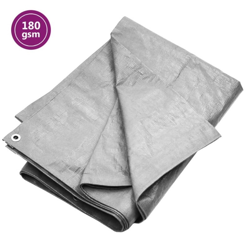 Telone 180 g/m² 6x10 m Grigio HDPE Telone 180 g/m² 6x10 m Grigio HDPE