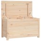 vidaXL Contenitore Portaoggetti 80x40x45,5cm Legno Massello Pino vidaXL Contenitore Portaoggetti 80x40x45,5cm Legno Massello Pino