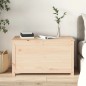 vidaXL Contenitore Portaoggetti 80x40x45,5cm Legno Massello Pino vidaXL Contenitore Portaoggetti 80x40x45,5cm Legno Massello Pino