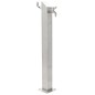 vidaXL Fontanella a Colonna in Acciaio Inossidabile Quadrata 95 cm vidaXL Fontanella a Colonna in Acciaio Inossidabile Quadrata 95 cm