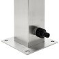 vidaXL Fontanella a Colonna in Acciaio Inossidabile Quadrata 95 cm vidaXL Fontanella a Colonna in Acciaio Inossidabile Quadrata 95 cm