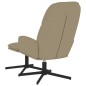 vidaXL Poltrona Rilassante con Sgabello Cappuccino in Similpelle vidaXL Poltrona Rilassante con Sgabello Cappuccino in Similpelle