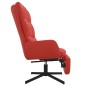 vidaXL Poltrona Relax con Poggiapiedi Rosso in Similpelle vidaXL Poltrona Relax con Poggiapiedi Rosso in Similpelle