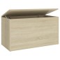 vidaXL Cassapanca Rovere Sonoma 84x42x46 cm in Legno Ingegnerizzato vidaXL Cassapanca Rovere Sonoma 84x42x46 cm in Legno Ingegnerizzato
