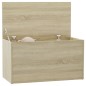 vidaXL Cassapanca Rovere Sonoma 84x42x46 cm in Legno Ingegnerizzato vidaXL Cassapanca Rovere Sonoma 84x42x46 cm in Legno Ingegnerizzato