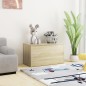 vidaXL Cassapanca Rovere Sonoma 84x42x46 cm in Legno Ingegnerizzato vidaXL Cassapanca Rovere Sonoma 84x42x46 cm in Legno Ingegnerizzato