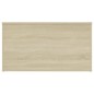 vidaXL Cassapanca Rovere Sonoma 84x42x46 cm in Legno Ingegnerizzato vidaXL Cassapanca Rovere Sonoma 84x42x46 cm in Legno Ingegnerizzato