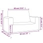 vidaXL Divano per Bambini 2 Posti Rosa in Morbido Peluche vidaXL Divano per Bambini 2 Posti Rosa in Morbido Peluche