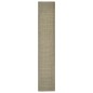 vidaXL Tappeto in Sisal per Tiragraffi Tortora 66x350 cm vidaXL Tappeto in Sisal per Tiragraffi Tortora 66x350 cm