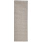 vidaXL Tappeto in Sisal per Tiragraffi Sabbia 66x200 cm vidaXL Tappeto in Sisal per Tiragraffi Sabbia 66x200 cm