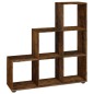 Libreria a Scala Rovere Fumo 107 cm in Legno Multistrato Libreria a Scala Rovere Fumo 107 cm in Legno Multistrato