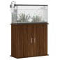 vidaXL Supporto Acquario 81x36x73 cm Legno Multistrato Rovere Marrone vidaXL Supporto Acquario 81x36x73 cm Legno Multistrato Rovere Marrone