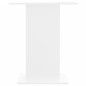 vidaXL Supporto per Acquario Bianco 60,5x36x72,5 cm Legno Multistrato