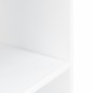vidaXL Supporto per Acquario Bianco 60,5x36x72,5 cm Legno Multistrato
