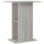 vidaXL Supporto per Acquario 60,5x36x72,5 cm Multistrato Grigio Sonoma vidaXL Supporto per Acquario 60,5x36x72,5 cm Multistrato Grigio Sonoma