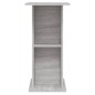 vidaXL Supporto per Acquario 60,5x36x72,5 cm Multistrato Grigio Sonoma vidaXL Supporto per Acquario 60,5x36x72,5 cm Multistrato Grigio Sonoma
