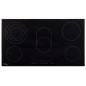 vidaXL Piano Cottura in Ceramica 5 Zone e Controlli Touch 77 cm 8500 W
