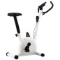 vidaXL Cyclette Ellittica con Cinghia di Resistenza Bianca vidaXL Cyclette Ellittica con Cinghia di Resistenza Bianca