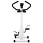 vidaXL Cyclette Ellittica con Cinghia di Resistenza Bianca vidaXL Cyclette Ellittica con Cinghia di Resistenza Bianca
