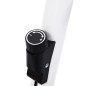 vidaXL Cyclette Ellittica con Cinghia di Resistenza Bianca vidaXL Cyclette Ellittica con Cinghia di Resistenza Bianca