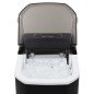 vidaXL Macchina per il Ghiaccio Nera 1,4 L 15 kg / 24 h vidaXL Macchina per il Ghiaccio Nera 1,4 L 15 kg / 24 h