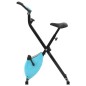 vidaXL Cyclette Magnetica X-Bike con Misurazione del Polso Nero e Blu vidaXL Cyclette Magnetica X-Bike con Misurazione del Polso Nero e Blu