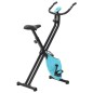 vidaXL Cyclette Magnetica X-Bike con Misurazione del Polso Nero e Blu vidaXL Cyclette Magnetica X-Bike con Misurazione del Polso Nero e Blu
