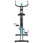 vidaXL Cyclette Magnetica X-Bike con Misurazione del Polso Nero e Blu vidaXL Cyclette Magnetica X-Bike con Misurazione del Polso Nero e Blu