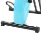 vidaXL Cyclette Magnetica X-Bike con Misurazione del Polso Nero e Blu vidaXL Cyclette Magnetica X-Bike con Misurazione del Polso Nero e Blu